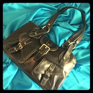 Emilie M. medium shoulder bag or large purse.